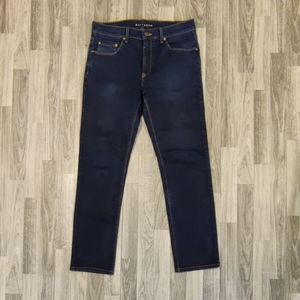 Mott & Bow Men's 33x30 (tag 33x32) Slim Staple Dark Wash Jeans